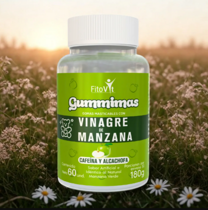 GOMITAS VINAGRE DE MANZANA X60 UND FITOVIT