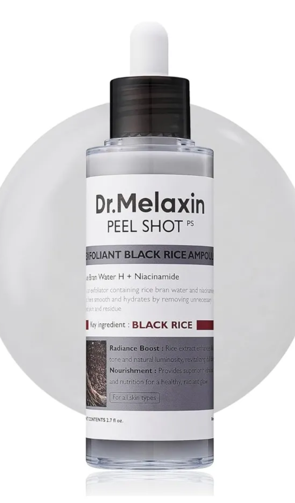 Exfoliante Peel shot Glow - Arroz Negro